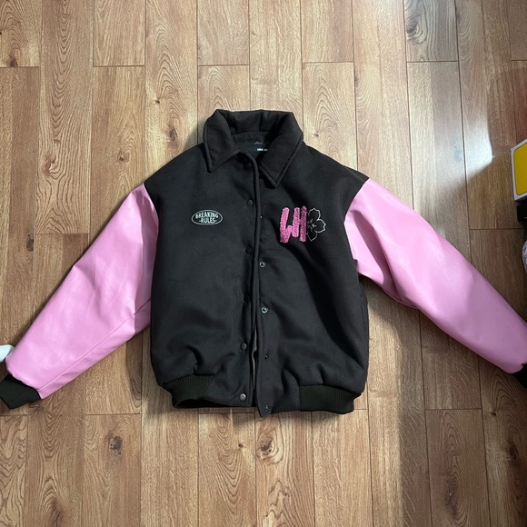 Fleece varsity jacket - Picture 2 of 8